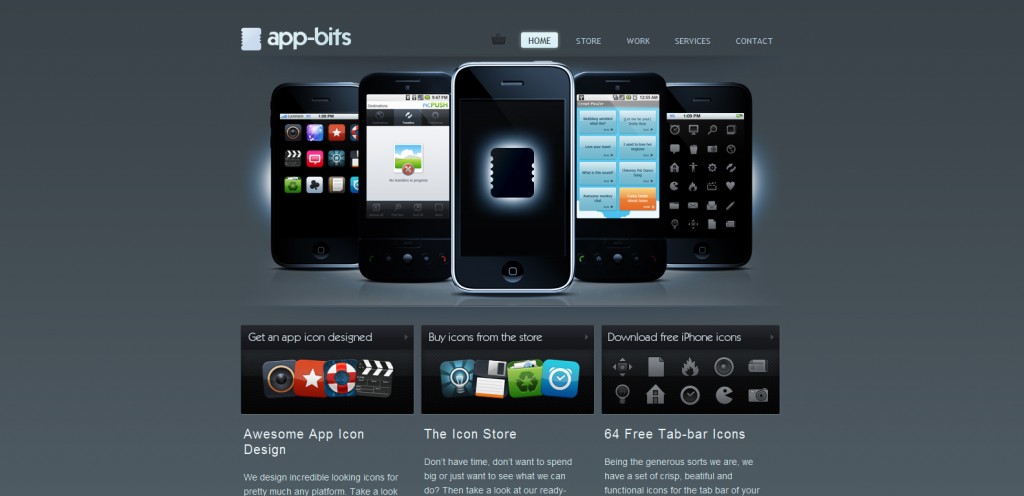 app bits 1024x496 100 Wonderfully Designed iPhone App Websites