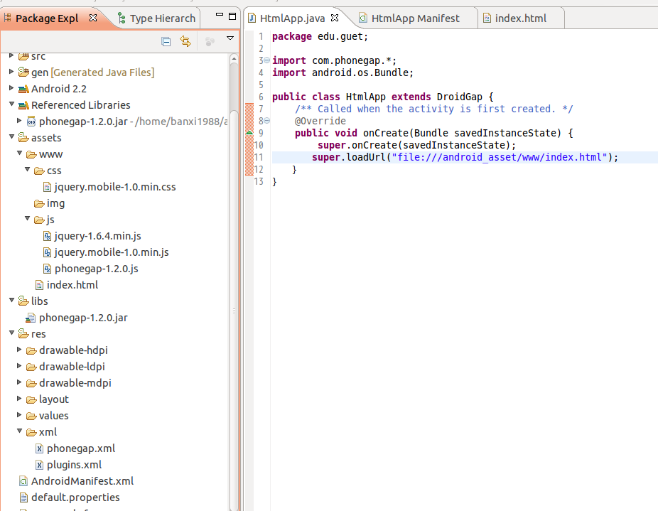 android-phonegap-jquerymobile