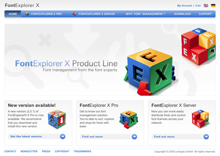 Font Explorer X