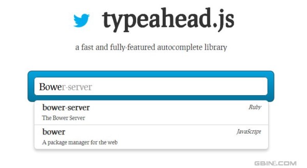 TwitterԶֲjQuery - Typeahead.js