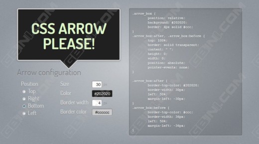 һCSSʾɹ - CSS ARROW PLEASE!