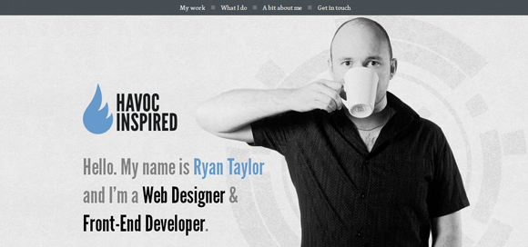 35 Fresh & Inspirational HTML5 Portfolio Websites