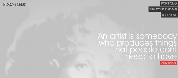 35 Fresh & Inspirational HTML5 Portfolio Websites