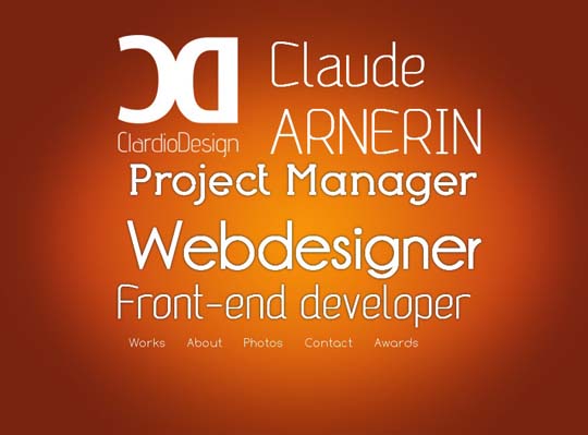 orange color websites