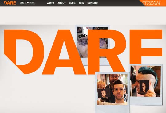 orange color websites