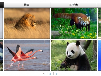 一款Js带分页图片列表 一款Js带分页图片列表