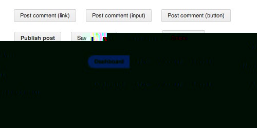 CSS3 Github Buttons