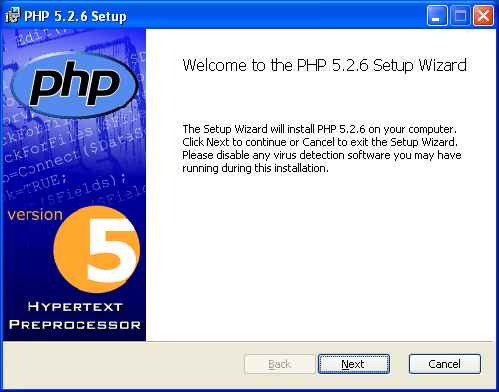 installing php