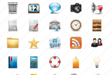 Icon set 10 Web Design Inspiration   10 Free Icon Sets