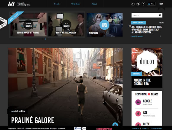 Dark Colors in Web Design