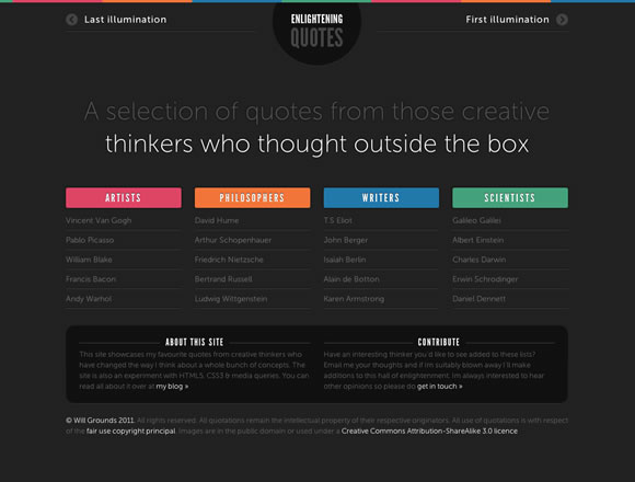 Dark Colors in Web Design