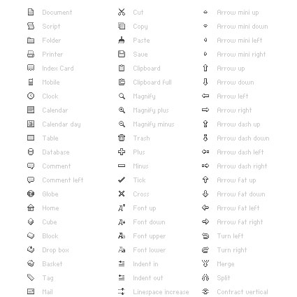 Brand Spanking New Mini Icons