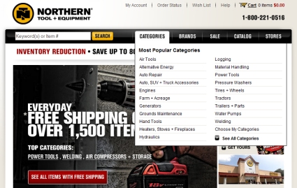 Northern Tool + Equipment