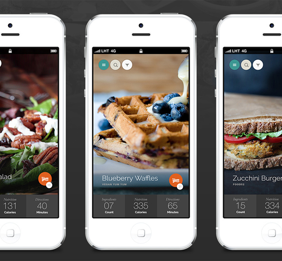 30 Tasty Food Mobile Application Designs for Foodies