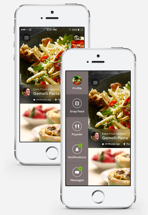 30 Tasty Food Mobile Application Designs for Foodies