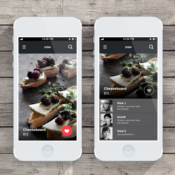 30 Tasty Food Mobile Application Designs for Foodies