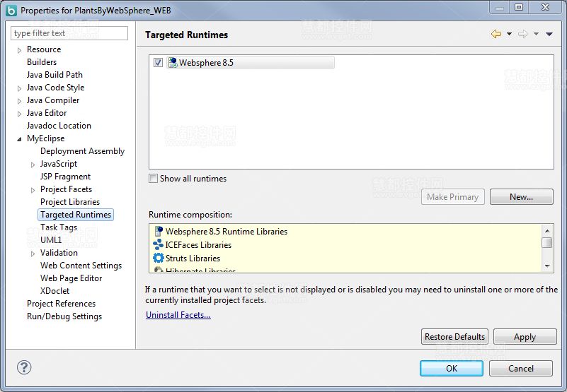 Ǩ��RAD��Ŀ��MyEclipse��