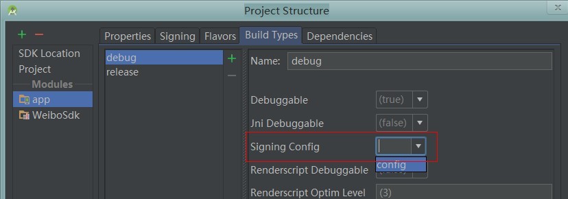 BuildTypes