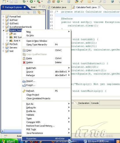 EclipseʹJUnit4еԪ
