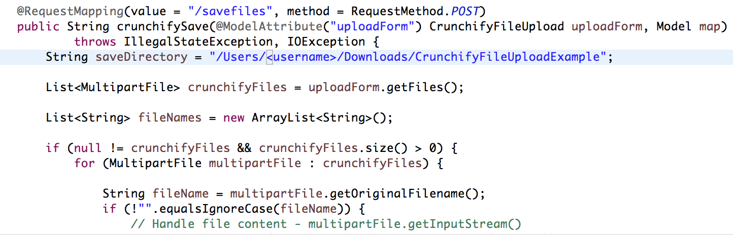 Spring MVC Upload Multiple Files