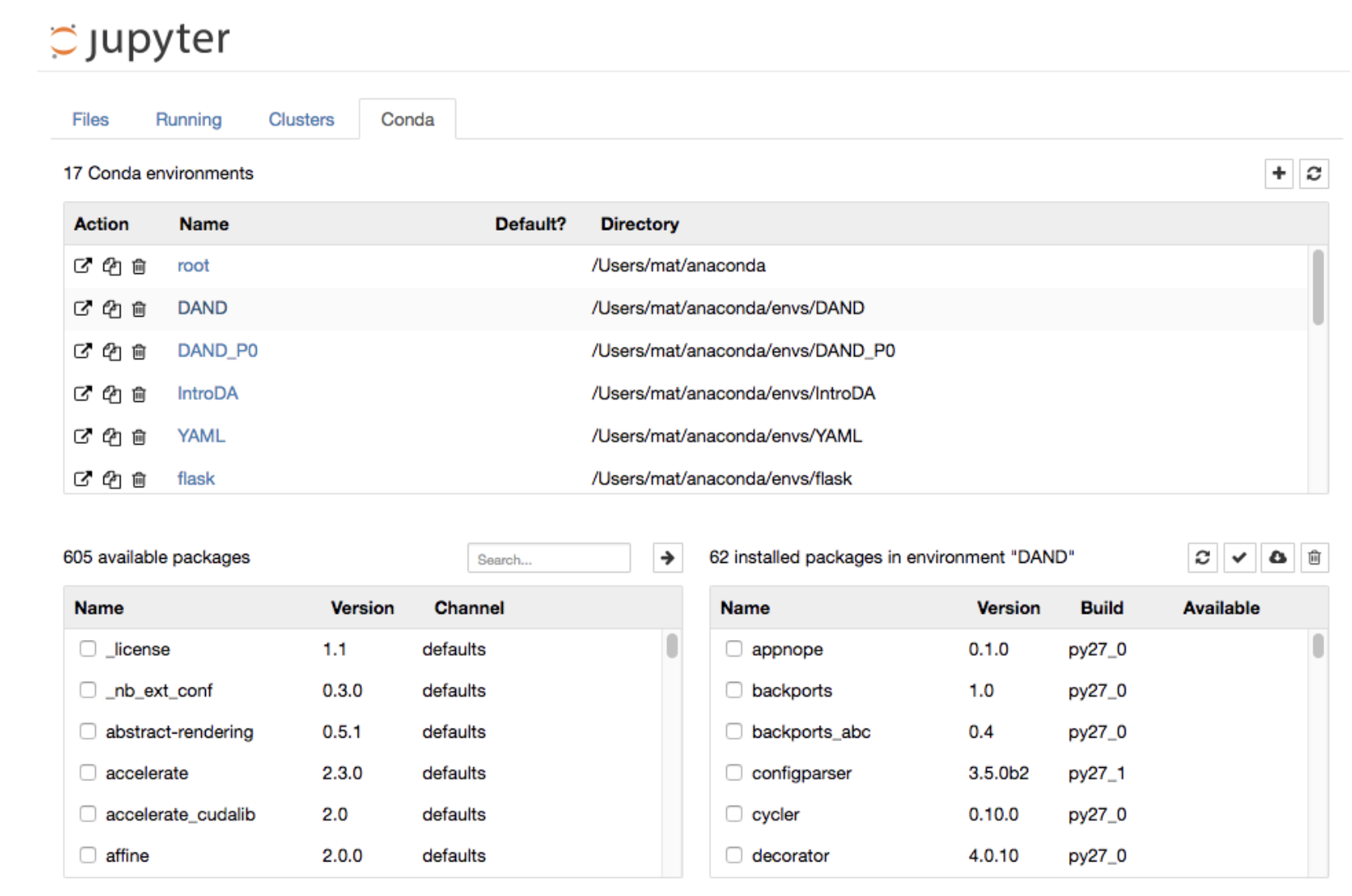 Jupyter notebook 搭建和使用