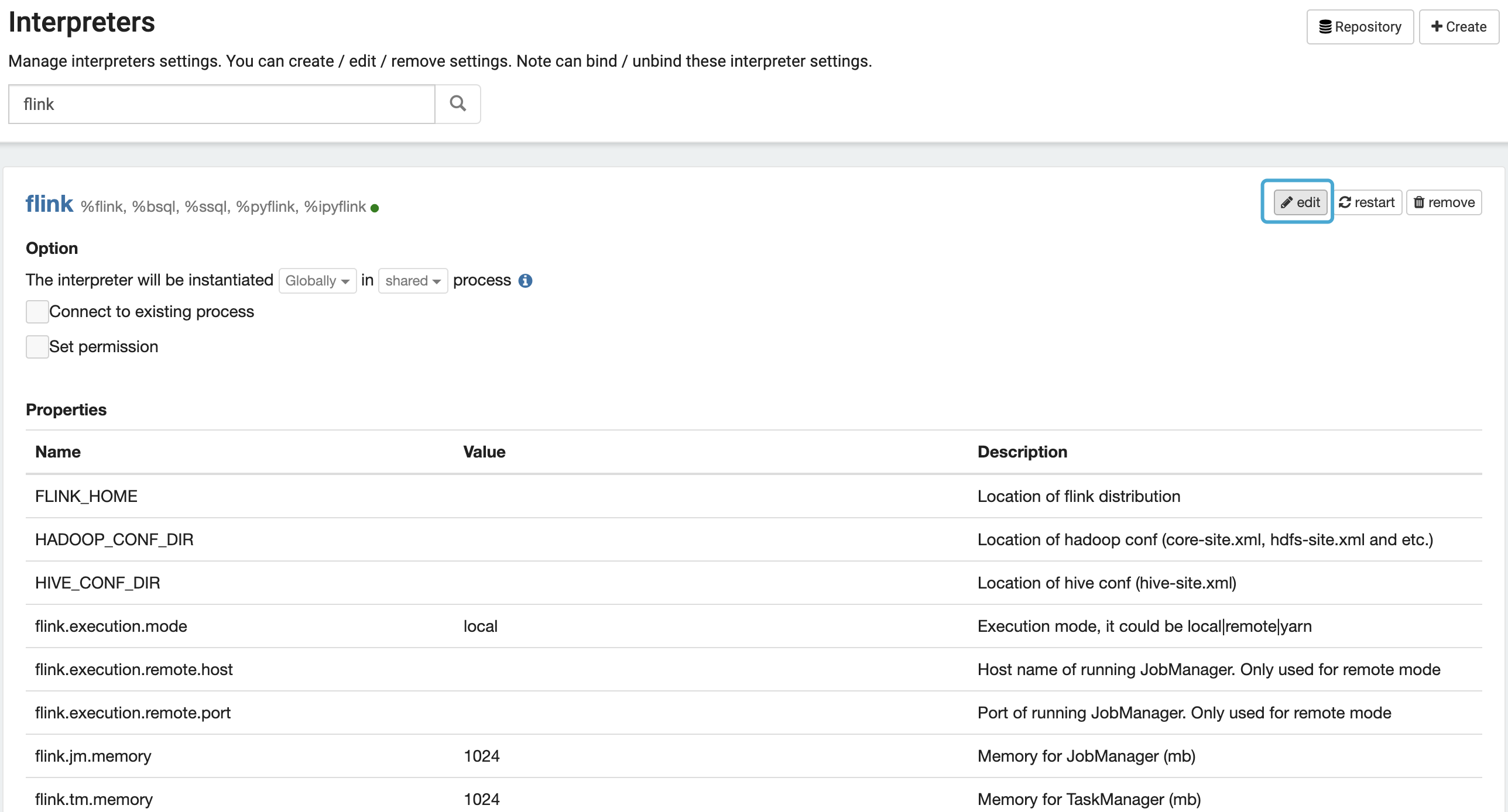 Flink SQL 1.11 on Zeppelinָ