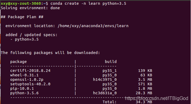 ubuntu16.04ʹanacondapython⻷