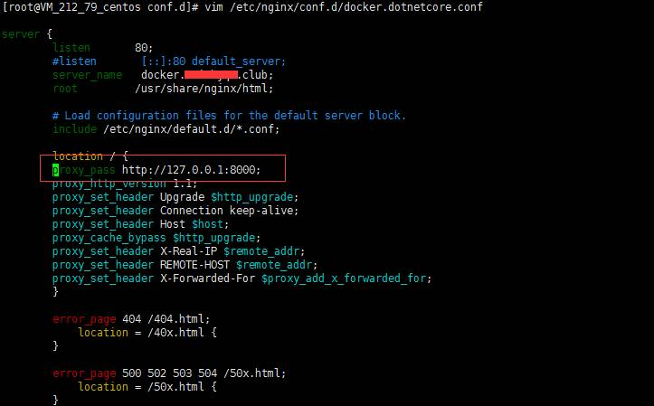 Docker  dotnetcore