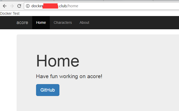 Docker  dotnetcore