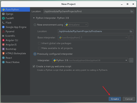 ںӵļңCentos 7.x װ PyCharm 2021.3 ͼ