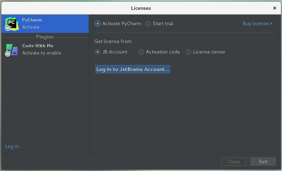 ںӵļңCentos 7.x װ PyCharm 2021.3 ͼ