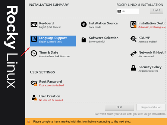 ںӵļңRocky Linux 8.5 + Vmware 15 װϵͳ