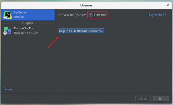 ںӵļңCentos 7.x װ PyCharm 2021.3 ͼ