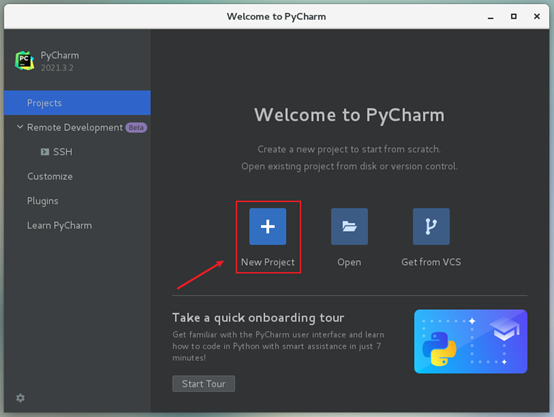 ںӵļңCentos 7.x װ PyCharm 2021.3 ͼ