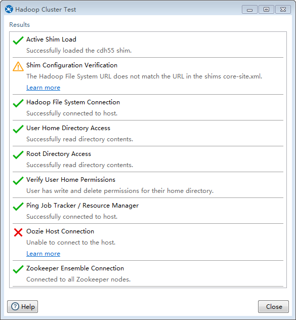 Pentaho Kettle 6.1连接CDH5.4.0集群