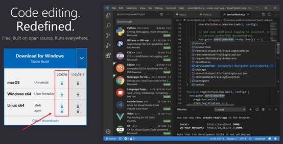 黑猴子的家:Centos 7.x 安装 VScode 并创建桌面图标