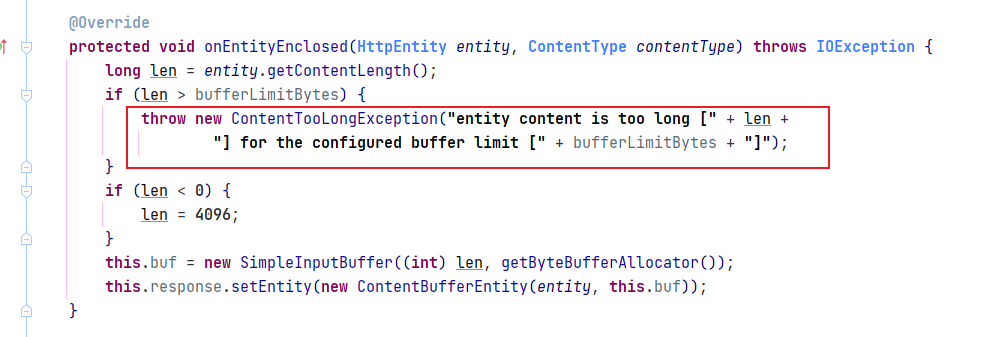 ESѯentity content is too long [142501157] for the configured buffer limit [104857600]