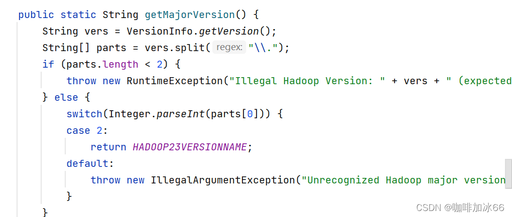 cdh6.3.2 spark Unrecognized Hadoop major version number: 3.0.0-cdh6.3.2