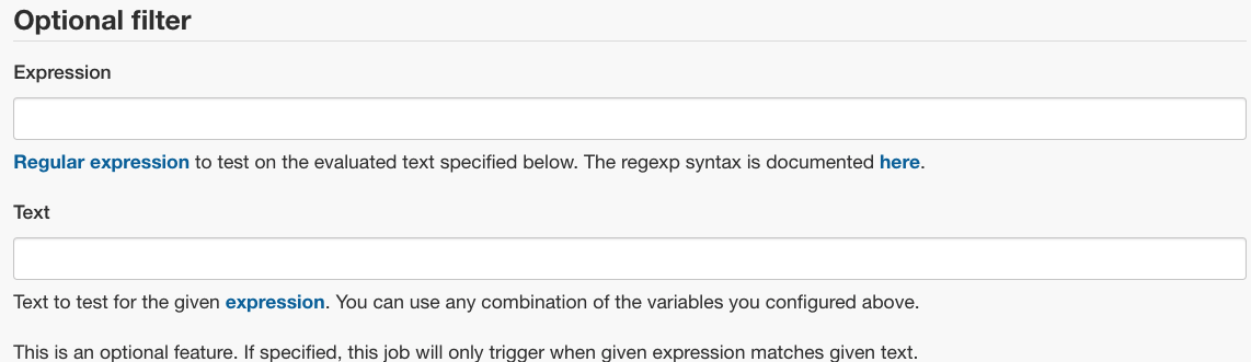 Jenkins Generic Webhook实践 仅满足条件才能触发此作业