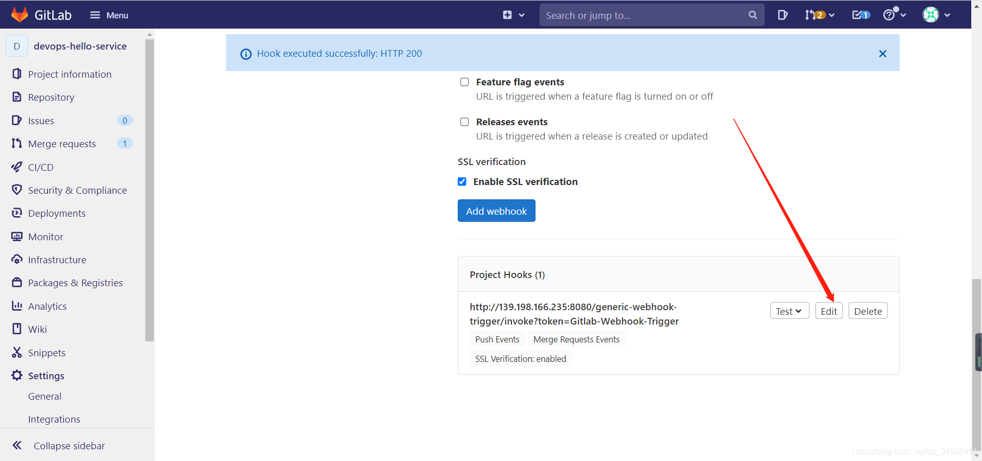 Jenkins 进阶04 Generic Webhook GitLab 触发器与提交流水线