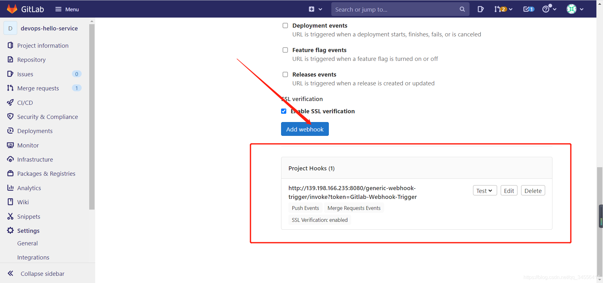 Jenkins 进阶04 Generic Webhook GitLab 触发器与提交流水线