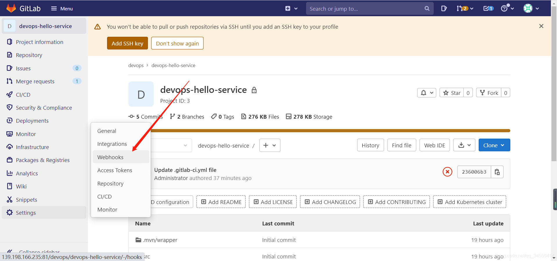 Jenkins 进阶04 Generic Webhook GitLab 触发器与提交流水线