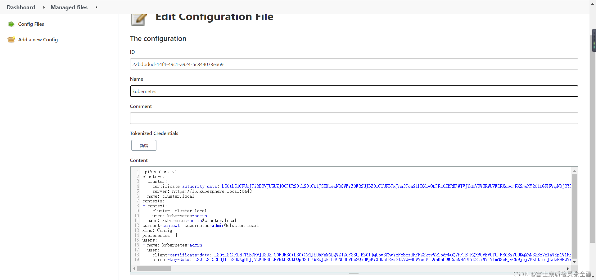 Jenkins Config File Provider  kubeconfigļ