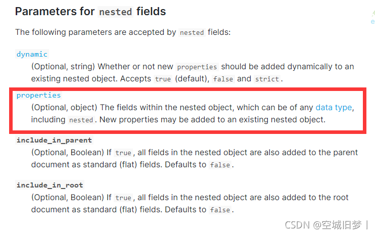 Elasticsearch nestedǶ