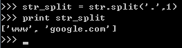 python strip()  split() ⼰ʵ