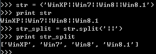 python strip()  split() ⼰ʵ