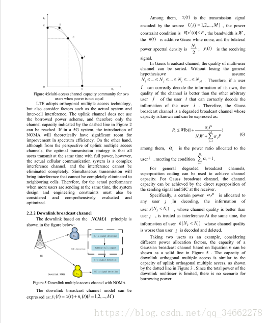 Research on Non-Orthogonal Multiple Access Technology in the Background of 5G ַ롢OFDMA