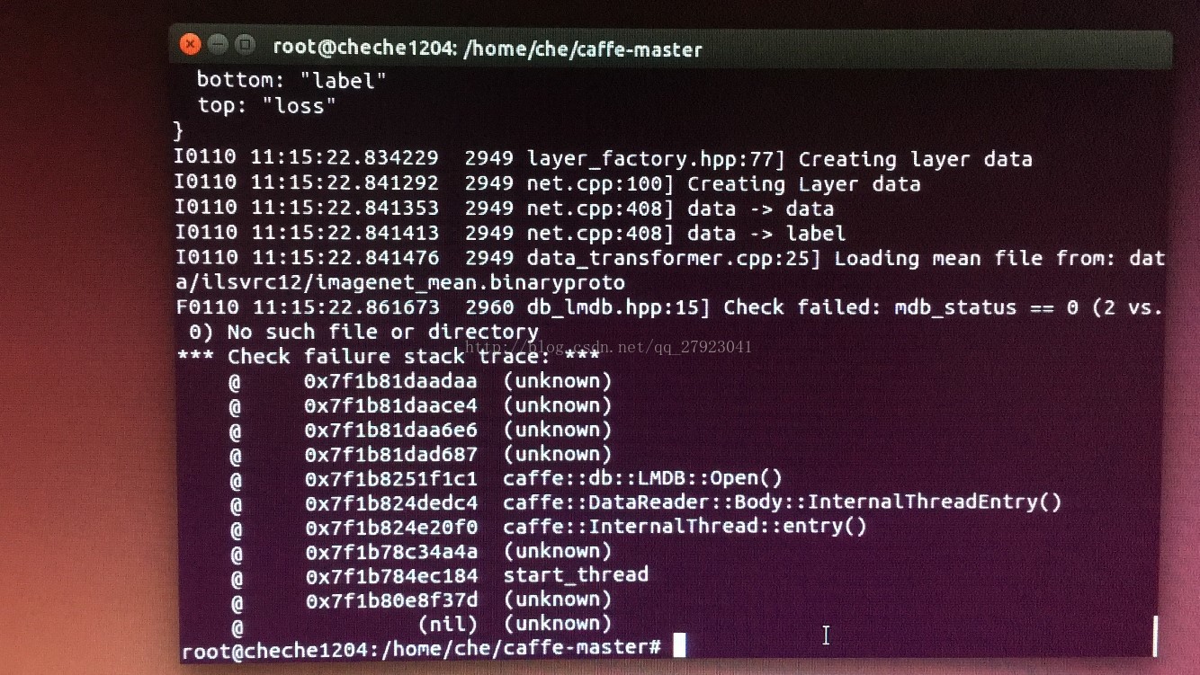 ubuntu caffe 训练自己的数据（简单）