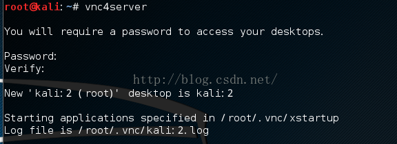 kali linux 2.0 ʵvncԶ