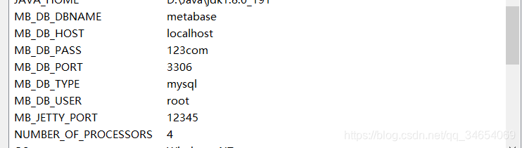 metabase windows ¸Ķ˿ںݿ(Ĭh2)